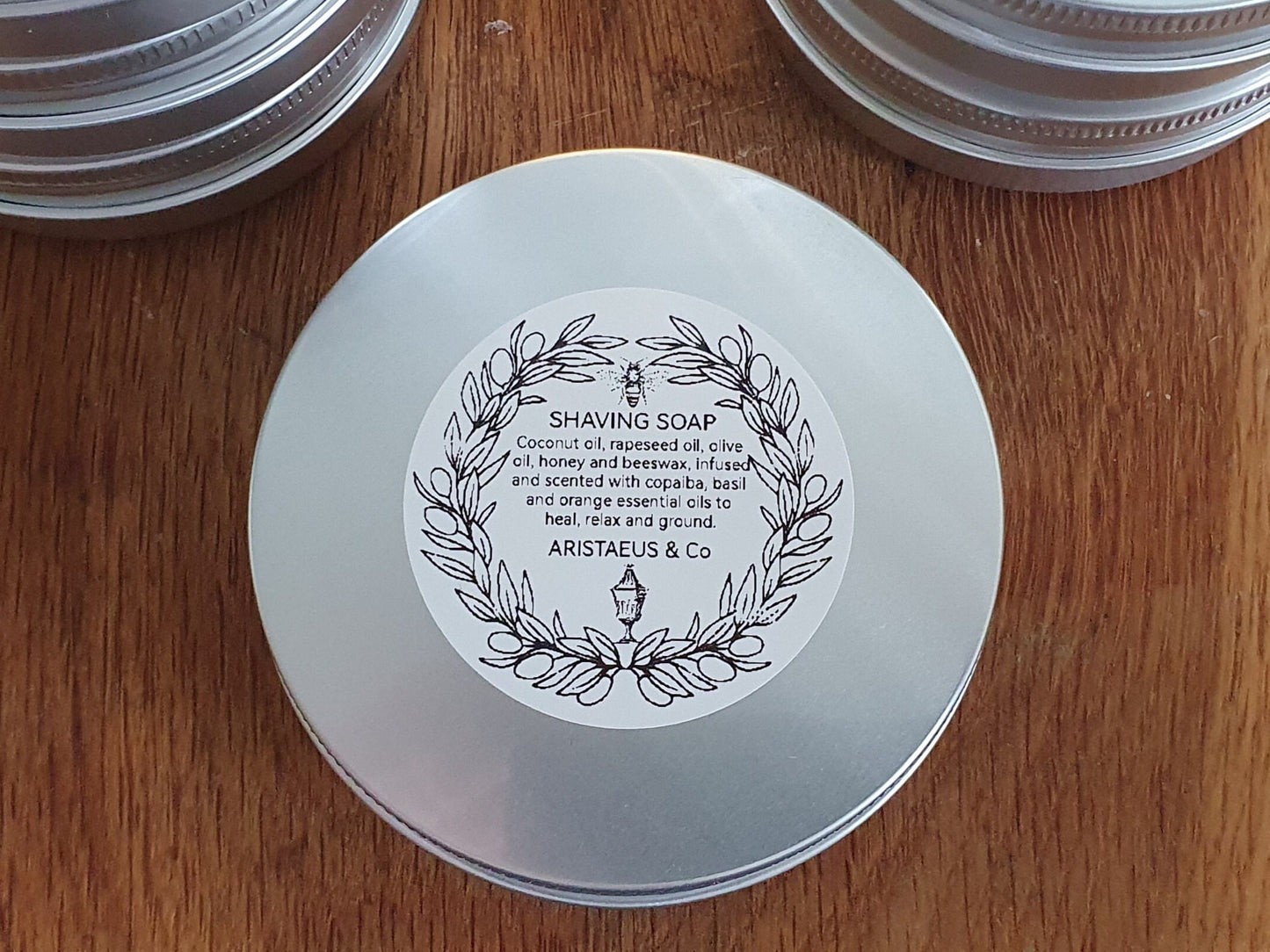 All Natural Shaving Soap (50ml)