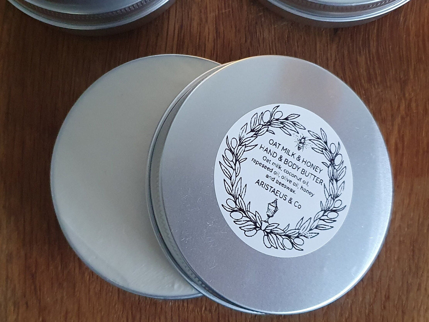 All Natural Hand & Body Butter with Oat Milk (100ml)